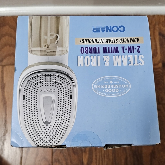 Conair Extreme Steam 2-in-1 Handheld Turbo Steamer Iron - Picture 2 of 8